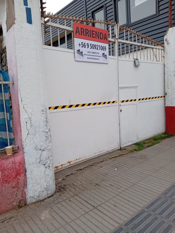 FOCOLARE PROPIEDADES ARRIENDA GALPON A PASOS AV PRINCIPAL