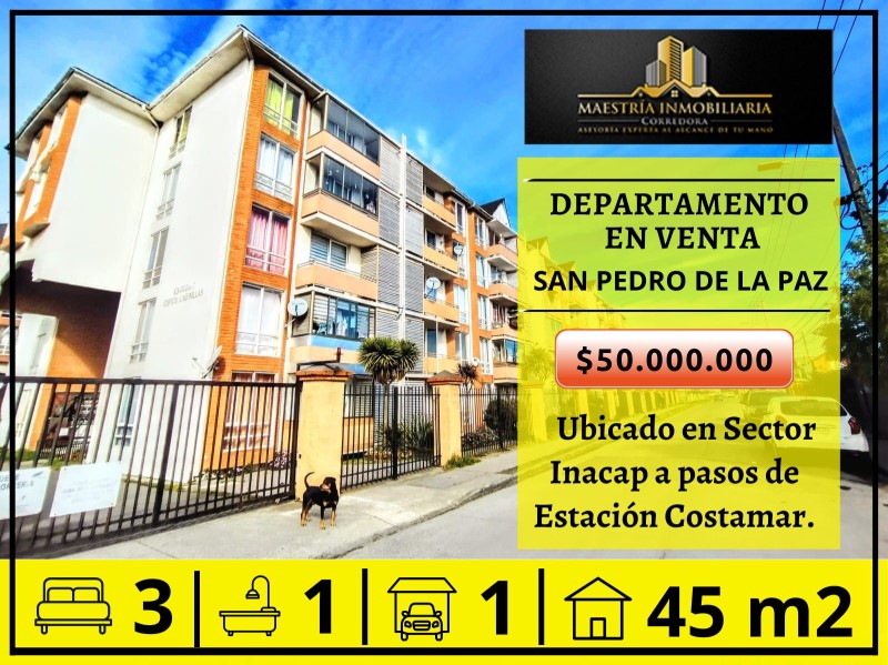 DEPARTAMENTO EN VENTA SAN PEDRO DE LA PAZ...&nbsp; &nbsp; &nbsp; &nbsp; &nbsp; &nbsp; &nbsp; &nbsp; &nbsp; 